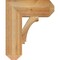 Ekena Millwork Imperial Craftsman Rough Sawn Bracket, Western Red Cedar, 6"W x 18"D x 22"H BKT06X18X22IMP04RWR - alternate 2